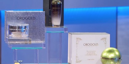OROGOLD facial masks on display in The Doctors TV Show